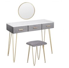 Bureau, Coiffeuse Avec Mirroir