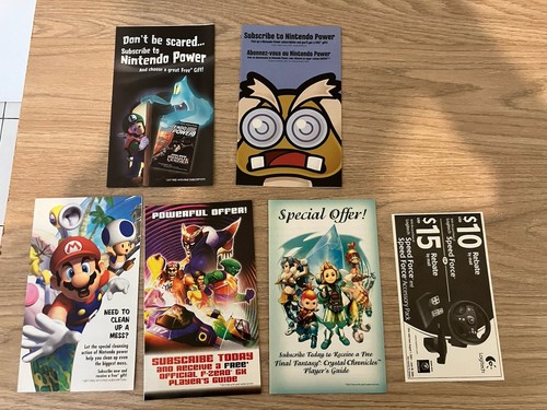 Club nintendo game cube - nintendo,