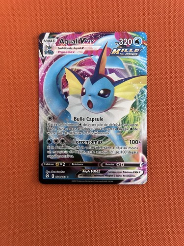 Carte pokémon aquali vmax - carte,