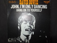 VINYL 45 TOURS DAVID BOWIE / JOHN, I'M ONLY DANCING / 41 042 /