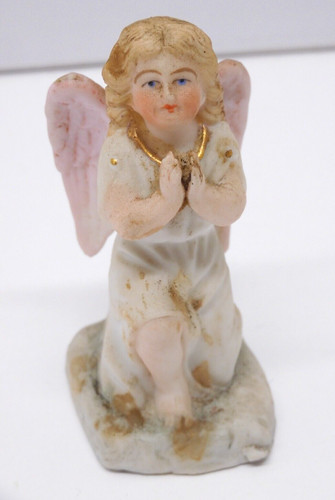 Ancienne statuette angelot - statuette,