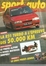 SPORT AUTO N°316 R21 TUR. /PROTO ALPINE 4 ROUES MOTRICES / CIVIC CRX / IBIZA SXI