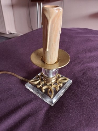 Lampe art déco dlg adnet - lampe,
