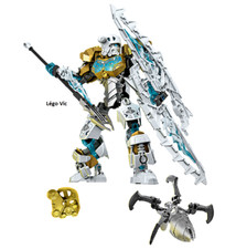 Lego 70788 Bionicle Kopaka Master Of Ice complet de 2015 - C26