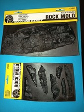 Moules Élastomères  Woodland Scenics C1244 + C1233  Pour Rochers Decor Train Ho