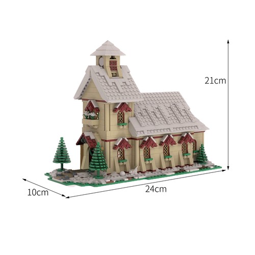 Wedding chapel model pour - chapel,