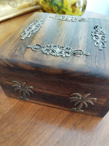 Ancien coffret boite bijoux - ancien, à