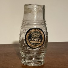 LOUIT FRÈRES Pot à Moutarde Diaphane BORDEAUX vers 1890 Bel État - Introuvable !