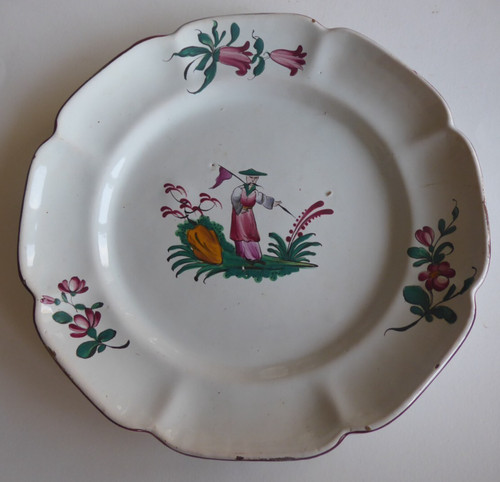 Ancienne assiette faience - assiette,