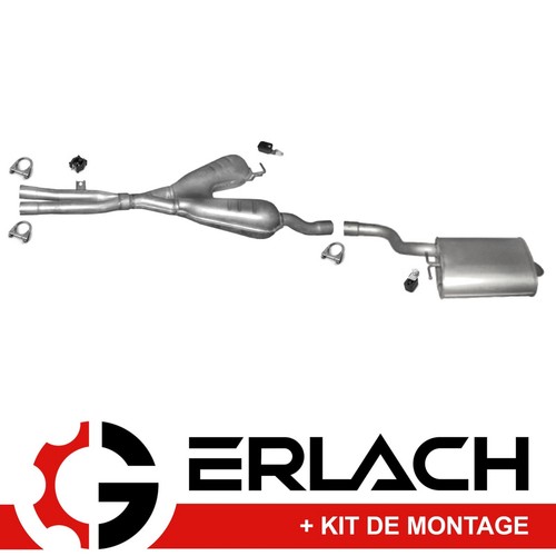 Echappement silencieux pour