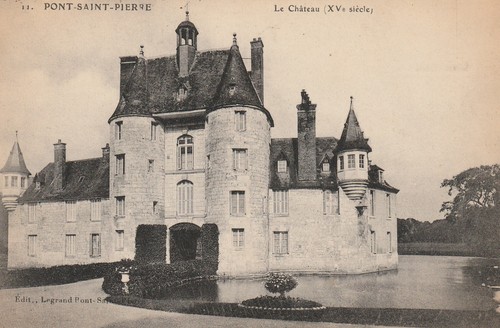 Cpa pont saint pierre - saint,