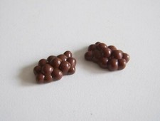 PLAYMOBIL (R11142) COMMERCE - Lot 2 Boules Glace Cholocat Lait ou Crottin Cheval