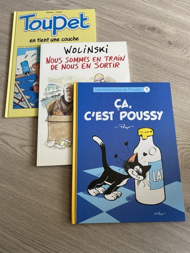 Lot diverses poussy - 3, bd