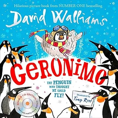 Geronimo book cd walliams - book, &