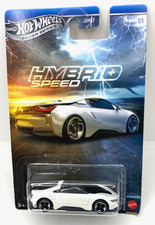 44100 HOT WHEELS / HYBRID SPEED 2025 / 1/5 BMW I 8 ROADSTER BLANC