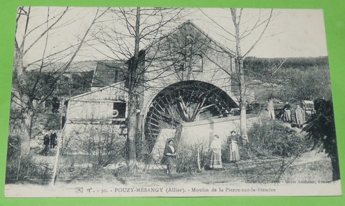 Cpa carte postale - postale, allier