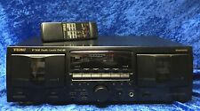 Platine double lecteur cassette Stéréo TEAC W-780R auto reverse - Garantie 1AN