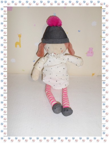 Doudou poupée fille - poupée,