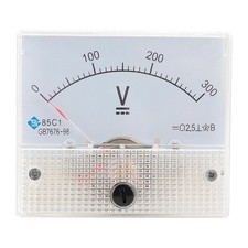 Voltmètre analogique cc - analogique,