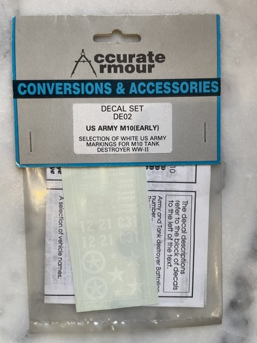 Accurate armour decal - accurate,