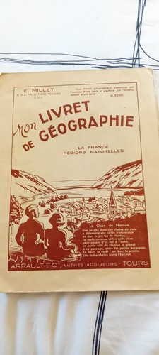 Mon livre géographie 1950 - mon, de
