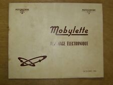 Motobécane Mobylette catalogue allumage électronique octobre 1964
