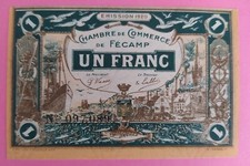 NECESSITE 1 FRANC CHAMBRE DE