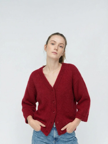 Gilet pinobery rouge - gilet,