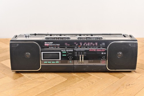 Sharp y18 boombox 2deck - sharp,