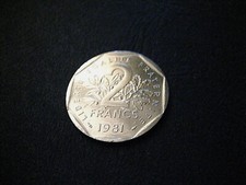 @  Pièce de 2 Francs  1981  @   ( Semeuse )