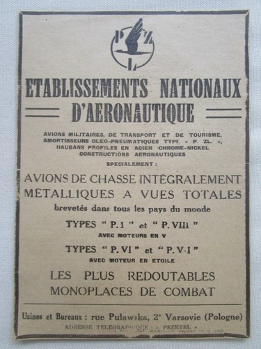 1931 pub pzl avion - 1931,