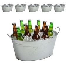 6x Baignoire Zinc Boissons