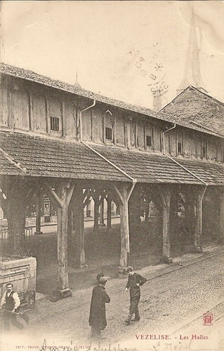 Carte postale vezelise les - vezelise,