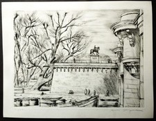 Gravure d’André JACQUEMIN