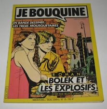 JE BOUQUINE N° 3 TBE 1984,SEMPE,HELENE VERNON,LES 3 MOUSQUETAIRES en BD etc..