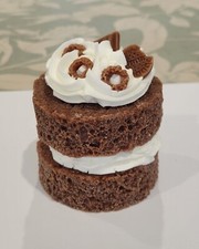 BOUGIE GATEAU AU CHOCOLAT  ! NEUF !