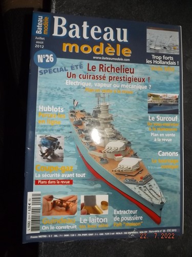 Revue bateau modele hs - revue,
