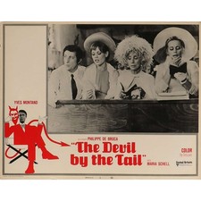THE DEVIL BY THE TAIL Lobby Card 11x14 in.  - N04 1969 - Philippe de Broca, Yves