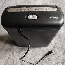 Pavo - Destructeur de Documents Premium jusqu'à 6 Feuilles, Coupe en Bandes