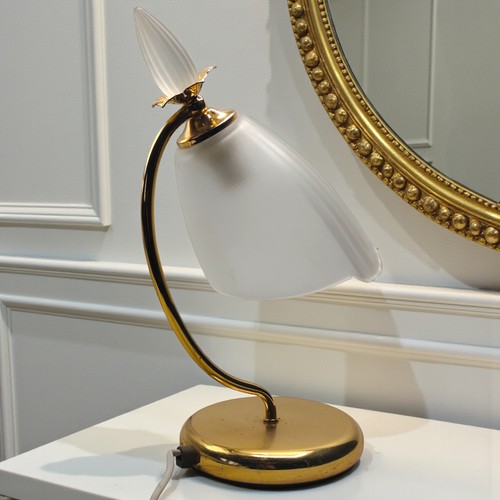 Vintage italian brass table - vintage,