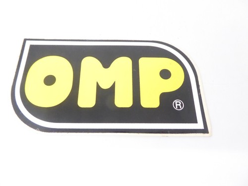 Autocollant sticker omp - /,