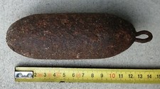 P6- ANCIEN POIDS POUR HORLOGE COMTOISE 1063grammes