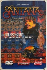 Affiche SANTANA Tour 1996