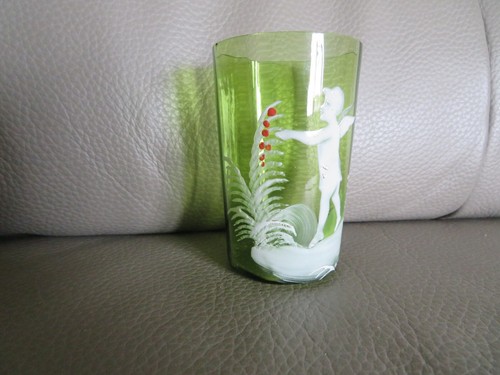 Ancien verre vert cristal - en,