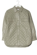 MNG Veste en cuir synthétique