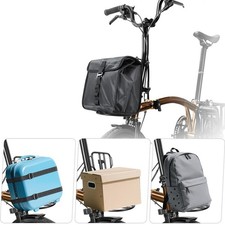 Porte-vélos avant avec espace de chargement amélioré pour vélo de tourisme,