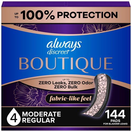 Boutique incontinence pads - boutique,