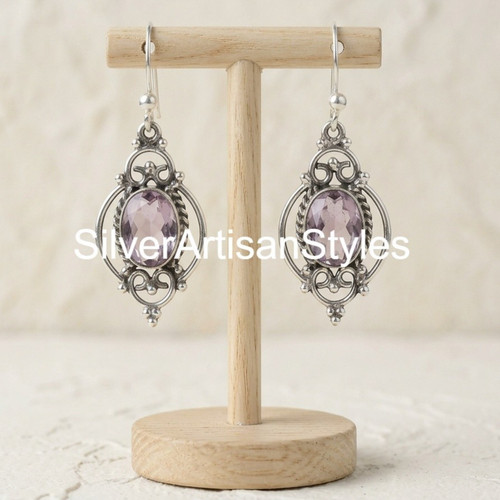 Boucles oreilles argent - d'oreilles, en