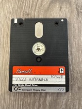 Une disquette Amsoft Amstrad