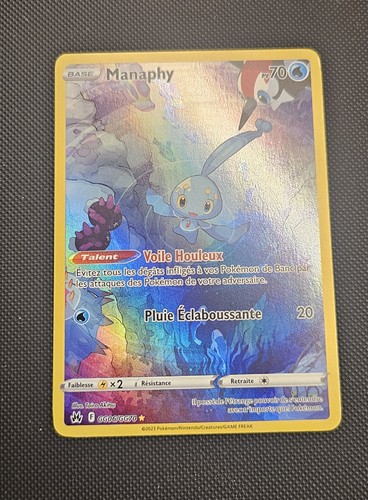 Carte pokémon manaphy - carte,